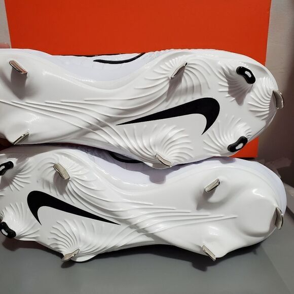 Nike Alpha Huarache NXT White Men Sz 8 Metal Baseball Cleat DJ6517-100 New - Picture 13 of 14